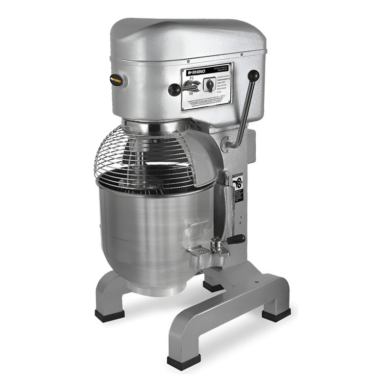 Batidora Planetaria Rhino Bati-60 Litros 12kg Amasado Reyfri Gris 60 Hz