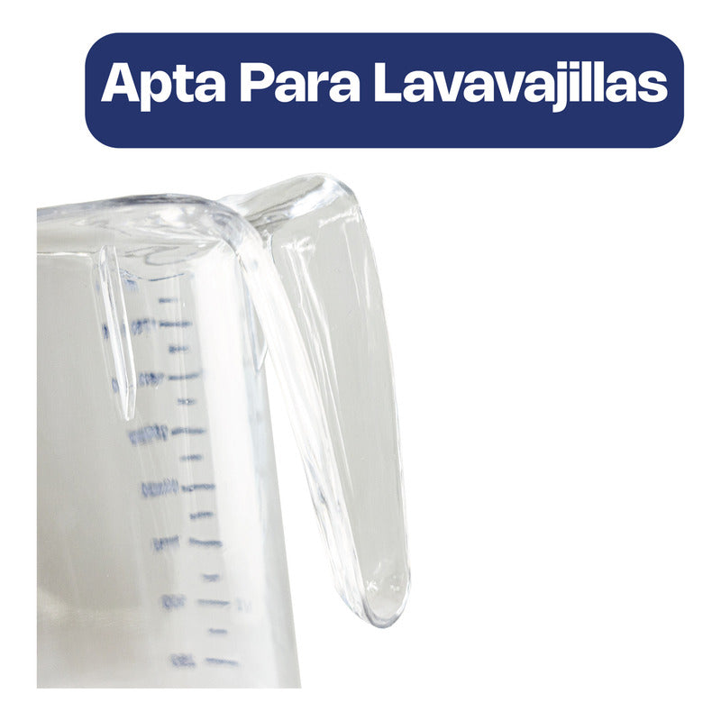 Jarra Medidora 2 Litros Caledonia Japome-2000 Transparente Transparente