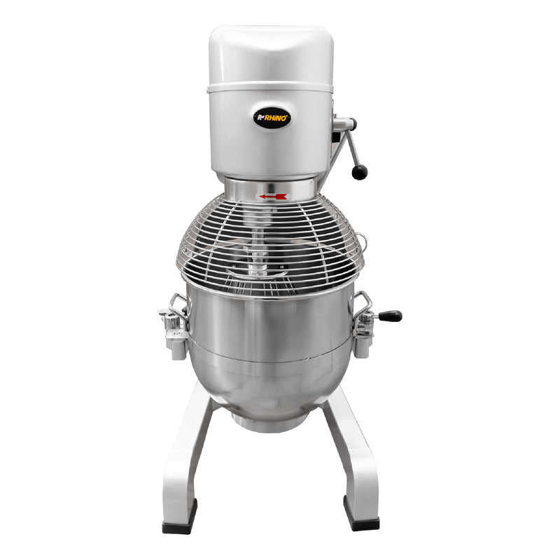 Batidora Planetaria Comercial Rhino Bati-40x Amasado 9kg Plateado