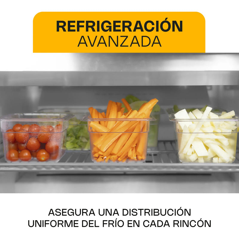 Mesa Refrigerada De Preparación Mersal-27 Rhino