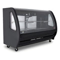 Vitrina Delicatessen Torrey Tem-200n 2m Color Negro Reyfri Curvo