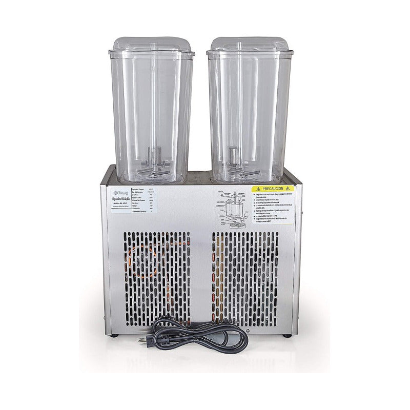 Despachador Enfriador De Bebidas Polar 2 Tazones 18 Litros