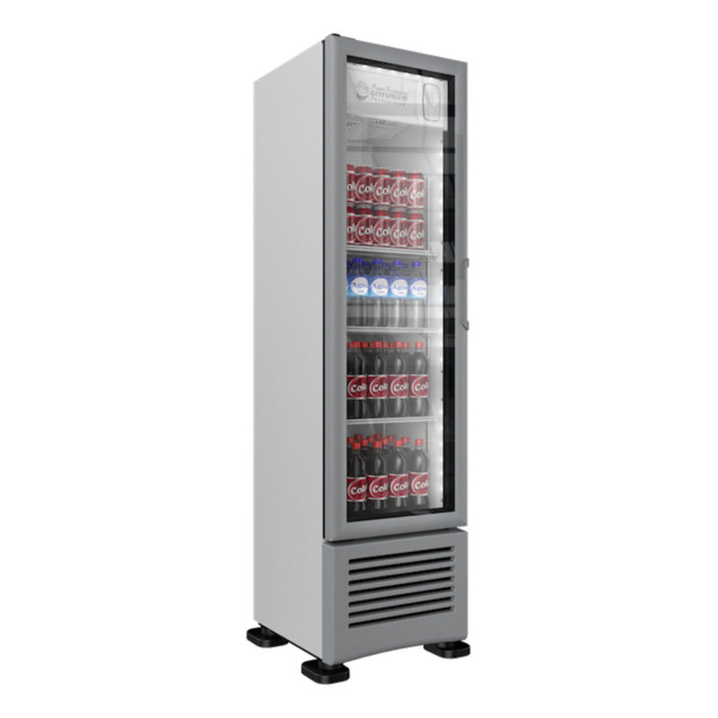 Refrigerador Comercial Vertical Imbera Vr-08 229.5 L 1 Puerta 48.5 Cm De Ancho Gris