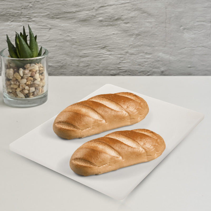 Tabla Para Cortar 50x38.3x1.2 Cm Caledonia Tapaco-15 B D V Color Blanco Liso