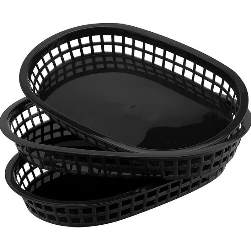 12 Canastillas Plásticas P Comida Rápida Caledonia - Camob-n