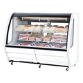 Vitrina Delicatessen Torrey Tem-150 Color Blanco 1.5m Reyfri Curvo