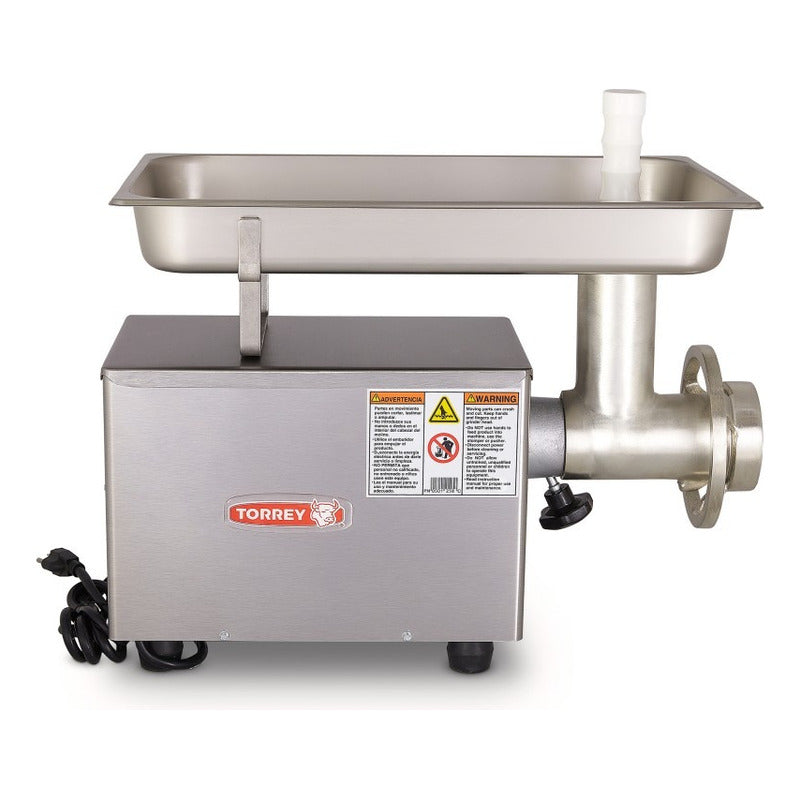 Molino Para Alimentos Torrey En Acero Inoxidable  M-12-fs