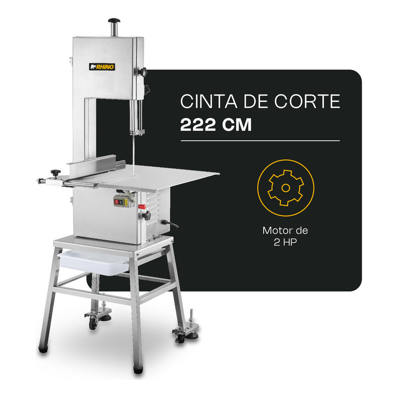 Sierra Carnicera De Acero Inoxidable Sica-222 Rhino