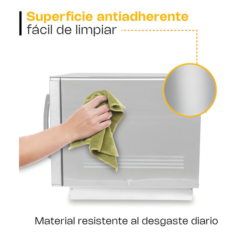 Microondas Industrial Digital Rhino Homic-12d 1000w 1.2ft³ Inoxidable 5 Niveles Potencia 100 Memorias Certificado Nom