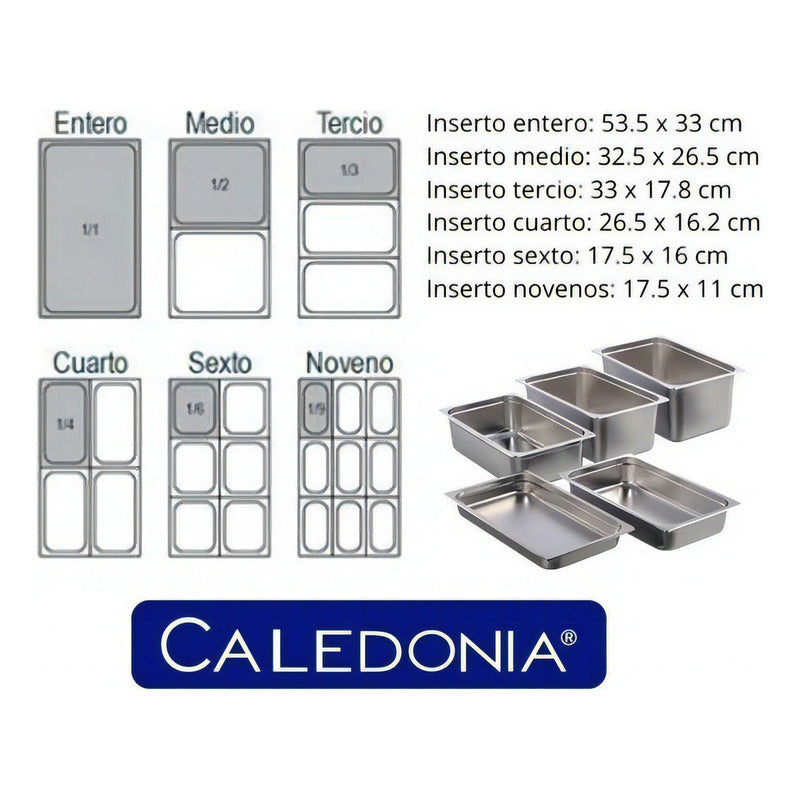 Inserto Medio De Acero Inox 1.5 P Caledonia Inam-1.5
