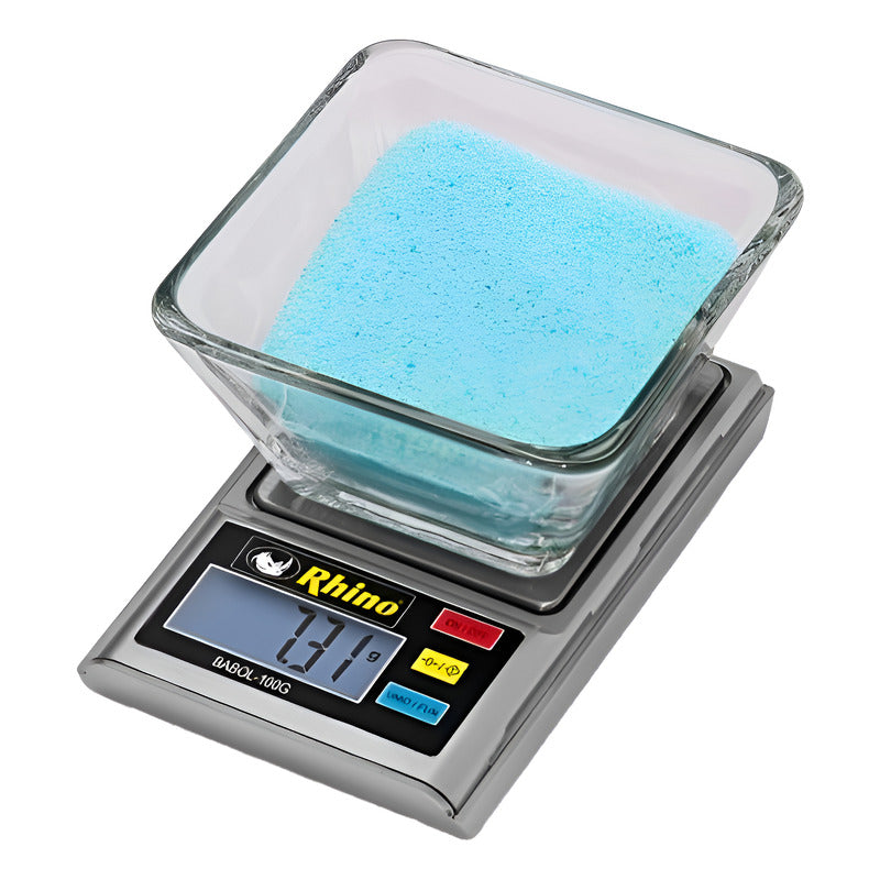 Bascula De Precisión Portátil Para Babol100g  Rhino Gris