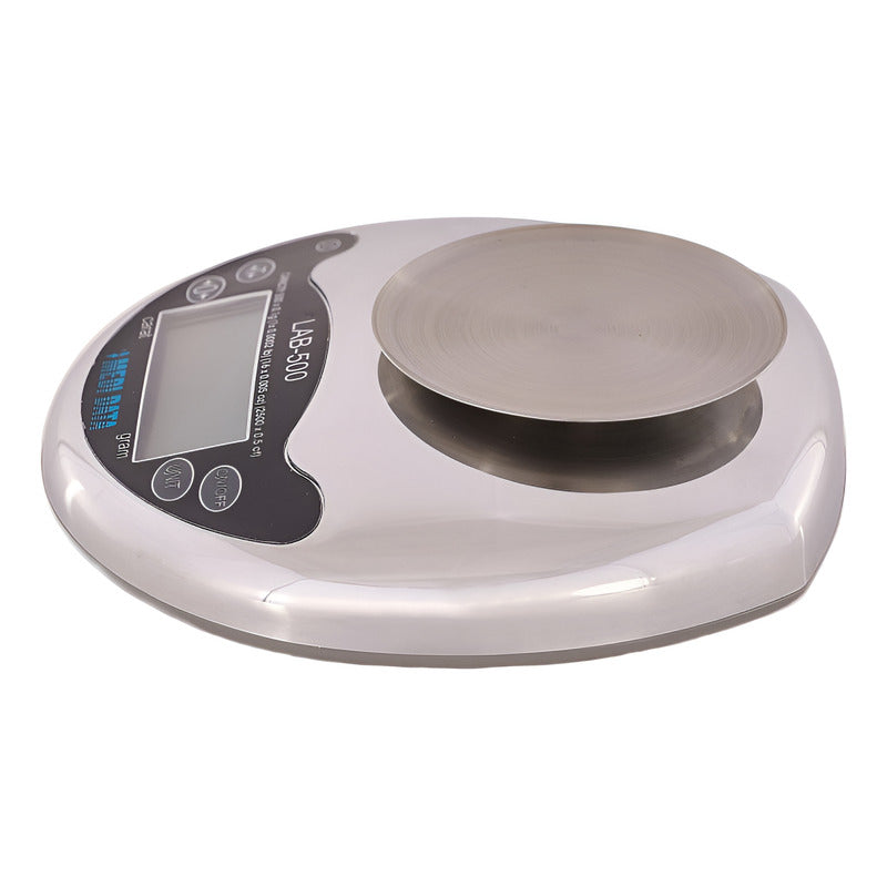 Báscula Gramera De Precisión Torrey Lab-500 Grs X 0.1 Gr Gris 500 G