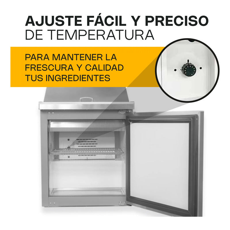 Mesa Refrigerada De Preparación Mersal-27 Rhino