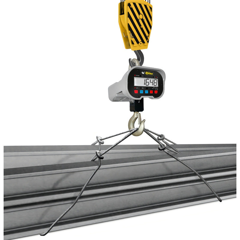 Báscula Electrónica Colgante Rhino Bac-5t 5000 Kg Con Control