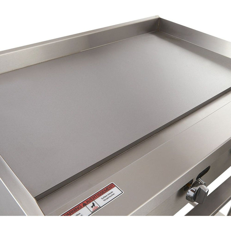 Plancha A Gas 3 Quemadores Torrey Plt-900g Acero Inoxidable Gris