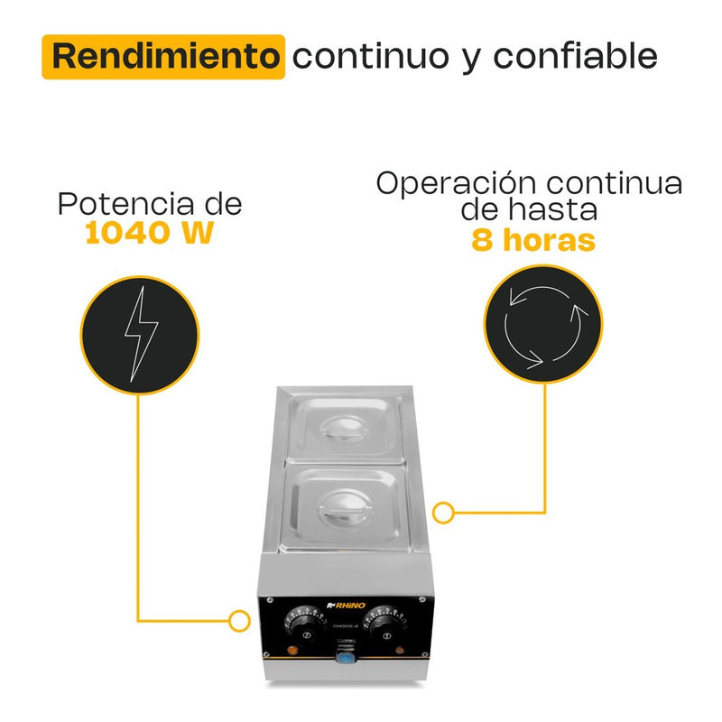 Maquina Templadora Fundidora De Chocolate Rhino Choco-2