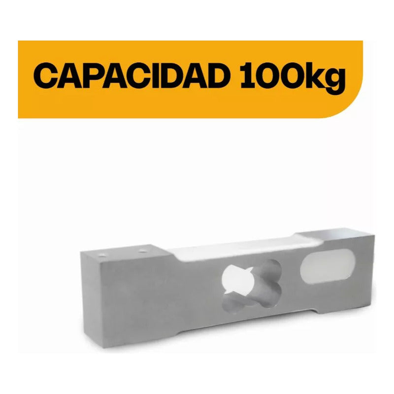 Celda De Carga De Aluminio Rhino Para 100 Kg Rh-1042-100kg Gris 100 Kg