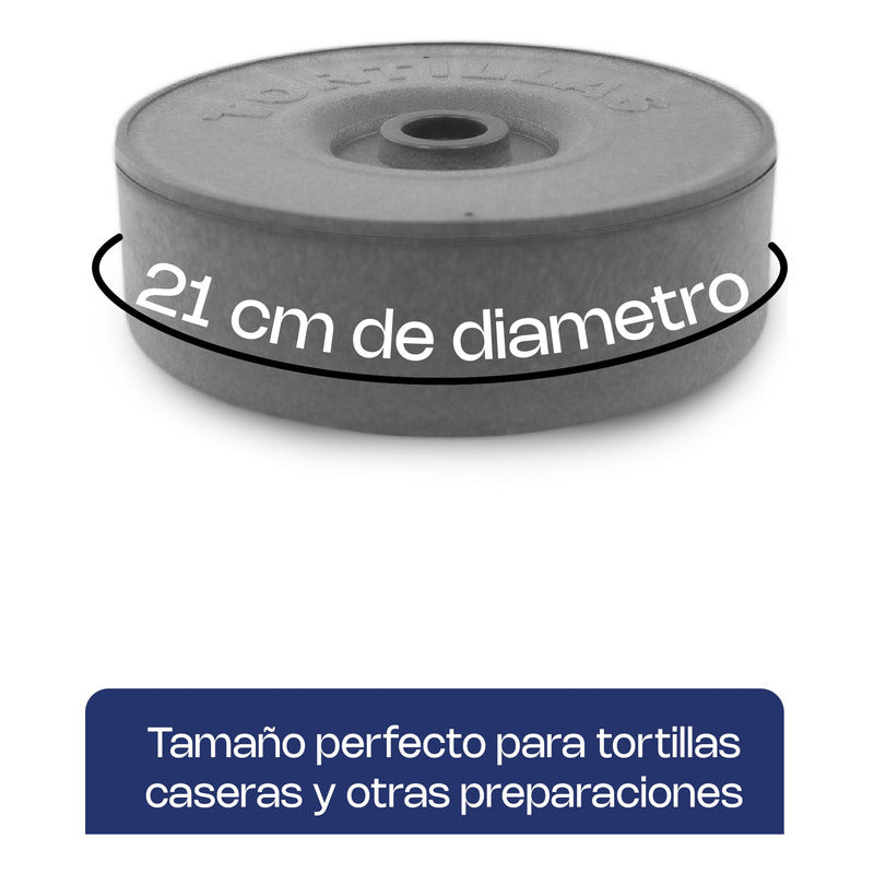 Tortillera, Panera Caledonia 21 X 6 Cm Torti-21 Gris Torti-21