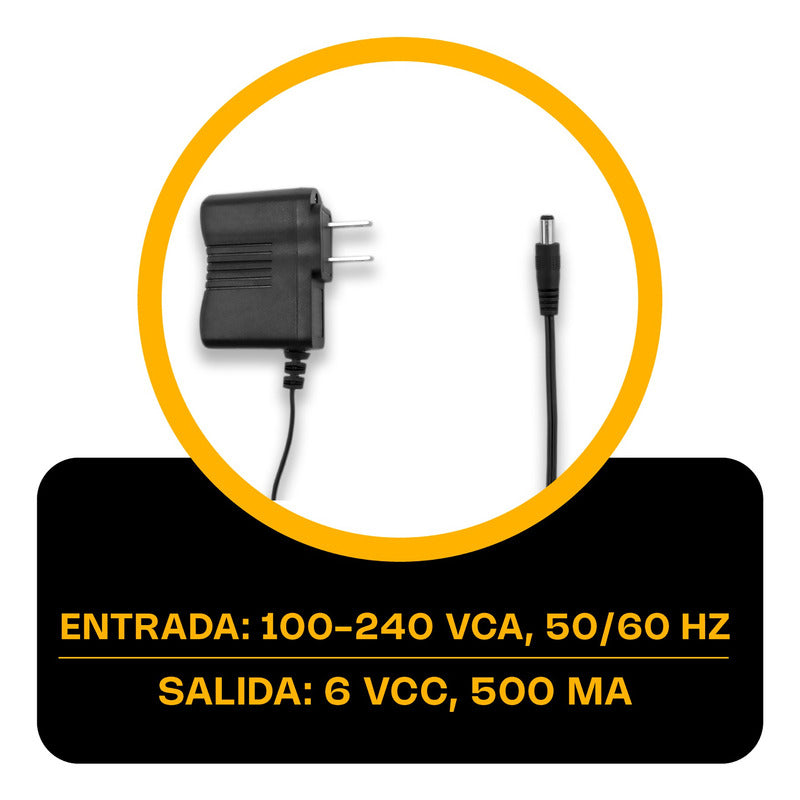 Adaptador De Corriente Para Báscula Rhino 6 Vcc Adapta-01