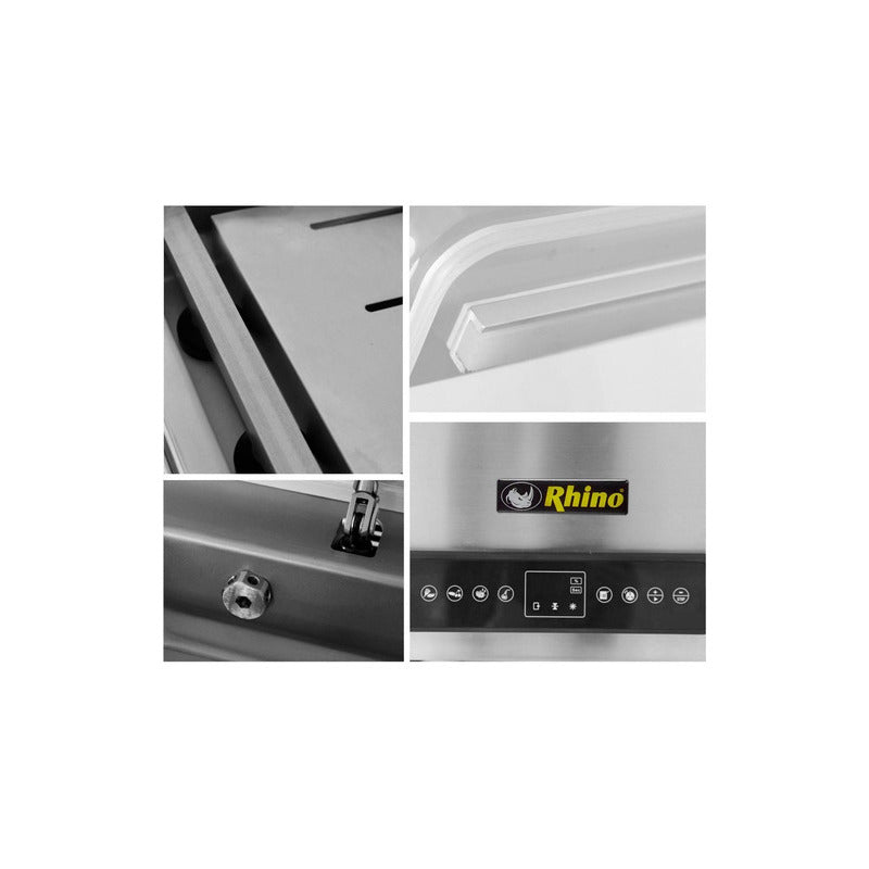 Empacadora Alto Vacío Rhino Evac4 Acero Inoxidable