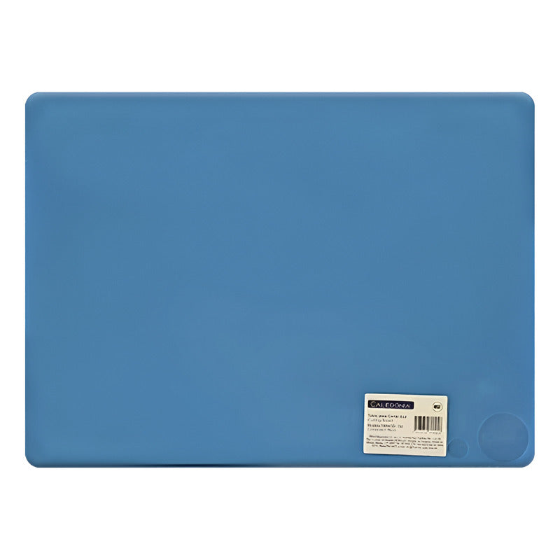 Tabla Azul Para Cortar 50 X 38 X 1.2 Cm Caledonia Tapaco-15  Liso Azul