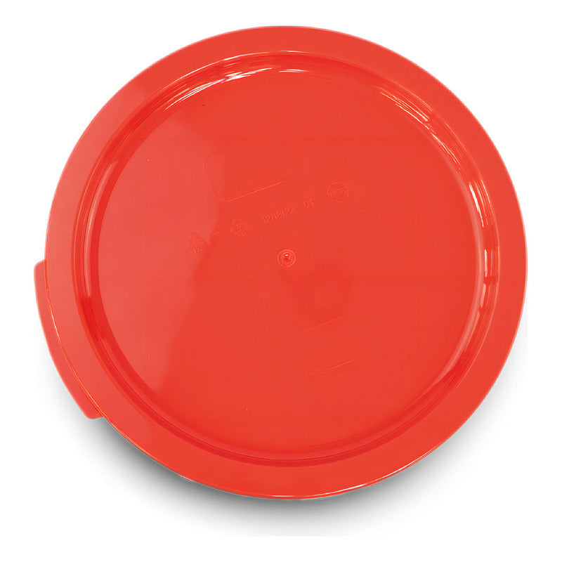Tapa Para Recipiente Redondo Caledonia Tapere-1218r Rojo Rojo