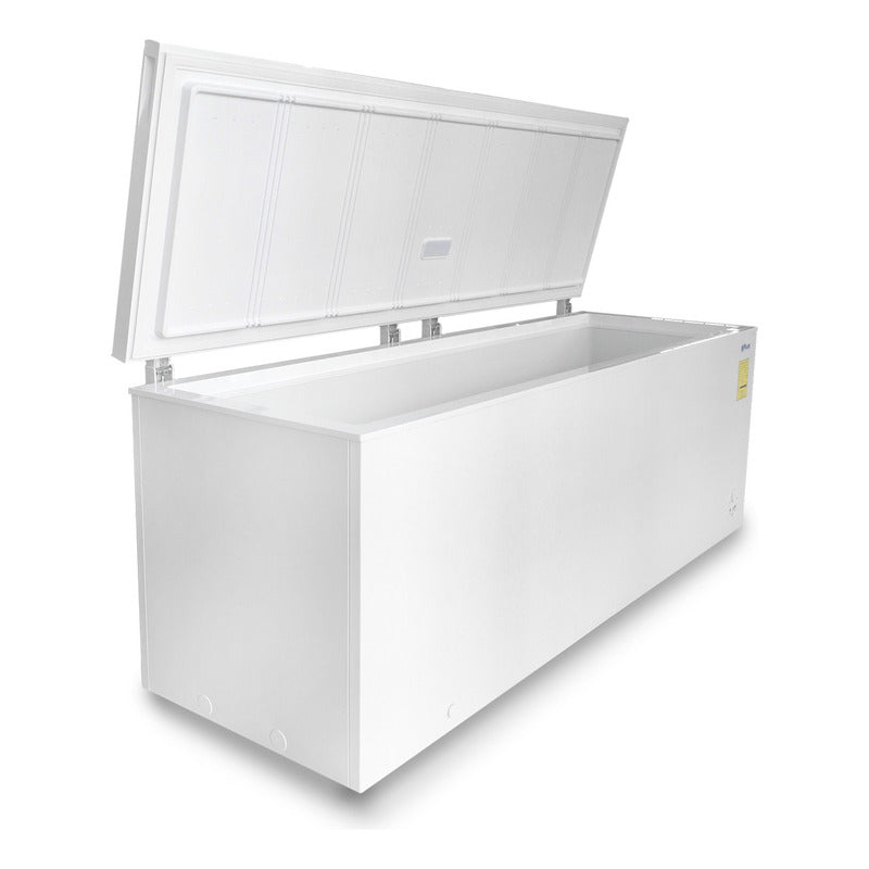 Congelador Tapa Cofre Comercial Polar Ch-256a -18°c A -27°c Blanco