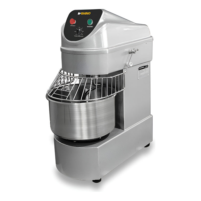 Amasadora Industrial Rhino 20 Lts. Tazón Acero Inoxidable