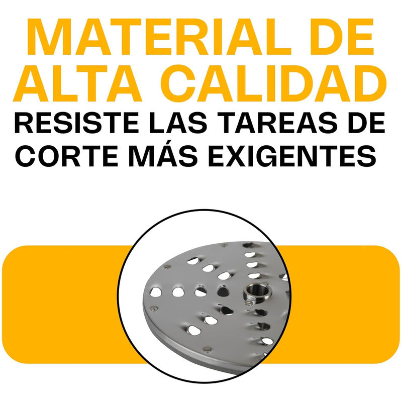 Discos Para Procesador De Alimentos De 10 Mm Dipro-ra-10 Gris