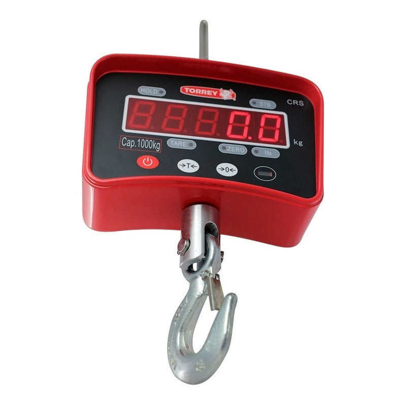 Báscula Industrial Digital Colgante Torrey Crs-1000 Kg