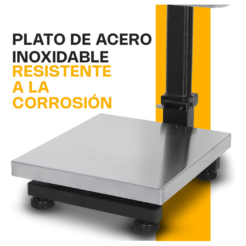 Báscula Comercial Digital Rhino Bp-80 80kg 40 cm X 30 cm