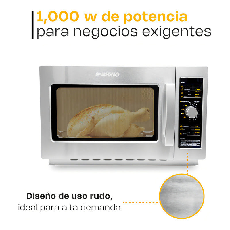 Microondas Industrial Comercial Rhino Homic-12a 1000w