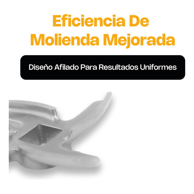 Navaja Para Molino De Carne Rhino Moca/molai 22 Navaja-22