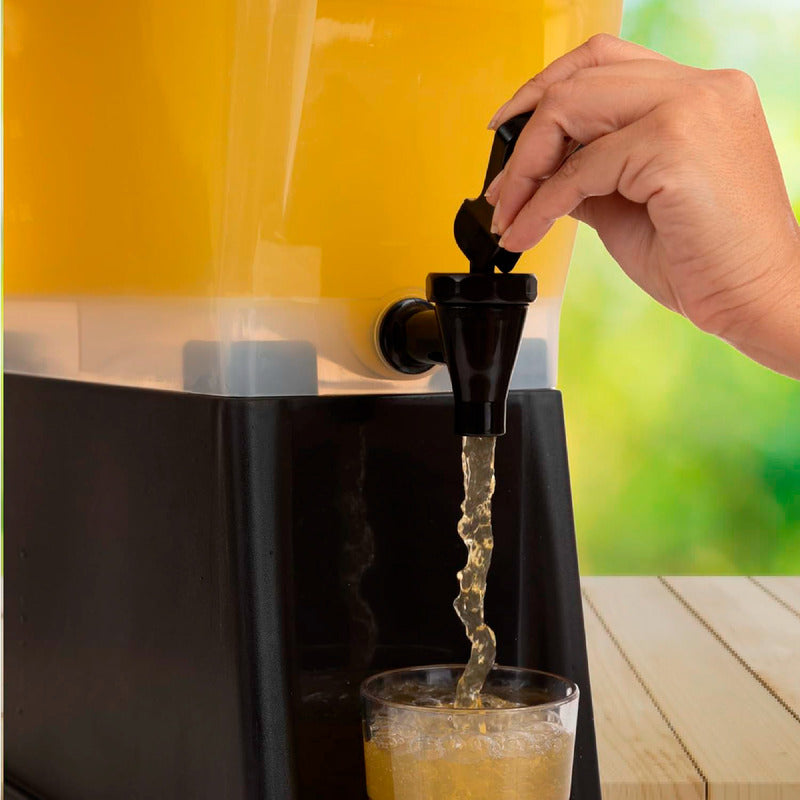 Dispensador De Bebidas Disbe-19 Color Negro Caledonia Negro