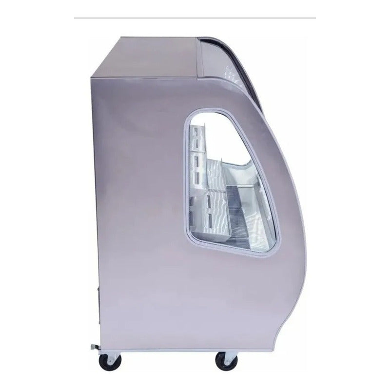 Vitrina Refrigerada Comercial Torrey Tem-150 1.5 Metros Curvo