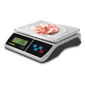 Báscula Digital Porcionadora Para 10kg Rhino Bapo-10 Color Aluminio