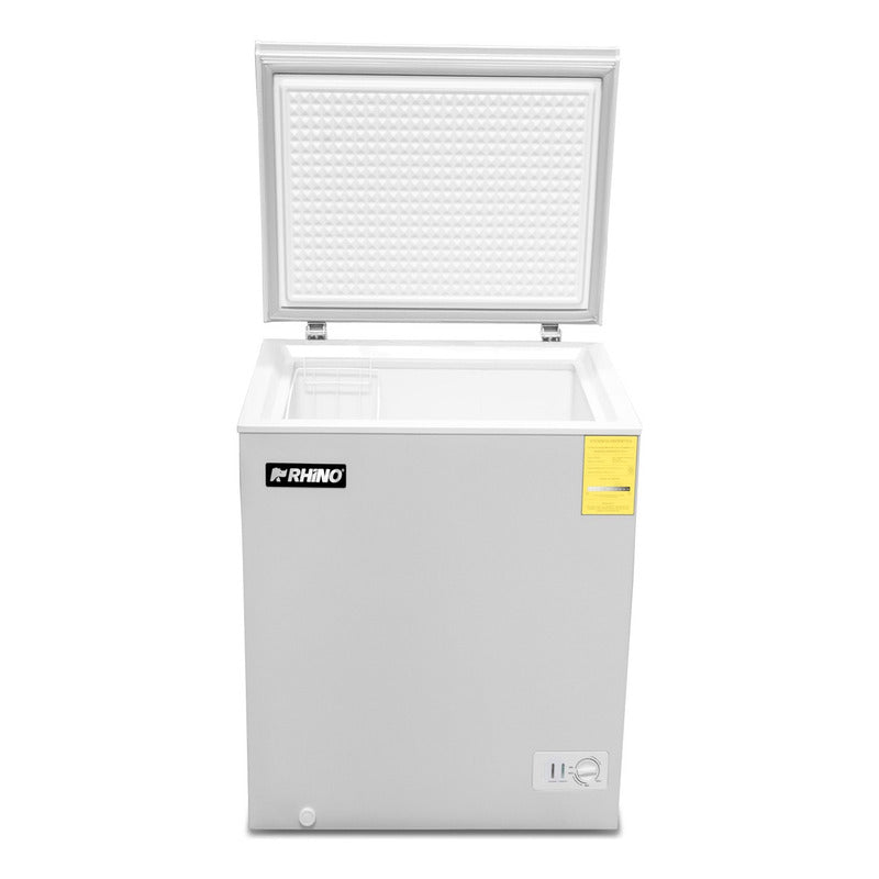 Congelador Horizontal Rhino De 140 L Con Temperatura Dual Blanco
