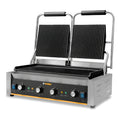 Rhino | Plancha Panini Comercial Doble Parilla | Planpa-3600 Plateado