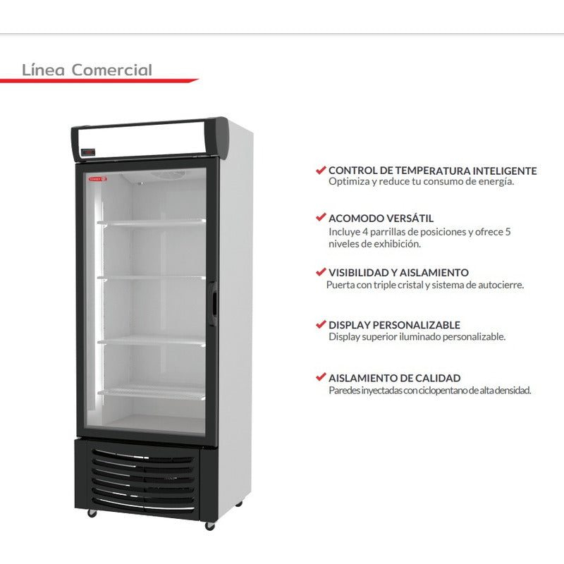 Congelador Comercial Vertical Torrey Cv16 -2° A -18°c
