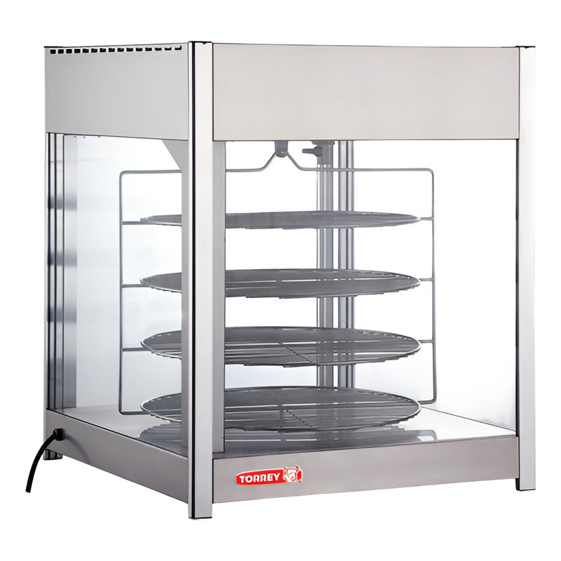 Vitrina Caliente Torrey Para Pizza De 45 Cm Vcg-16p