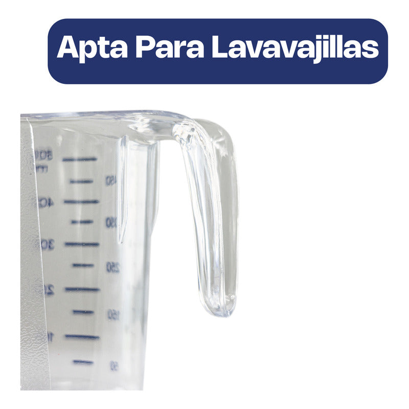 Jarra Medidora 250ml Caledonia Japome-250 Color Transparente Transparente