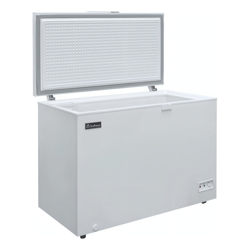 Congelador Horizontal Tapa Cofre 10 Pies Icehaus Rbanda Color Blanco