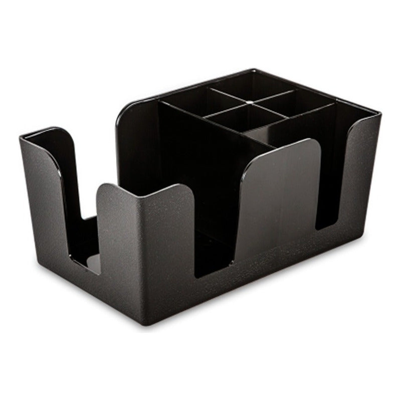 Organizador Para Mesa 6 Compartimientos Caledonia Orme-6 Negro