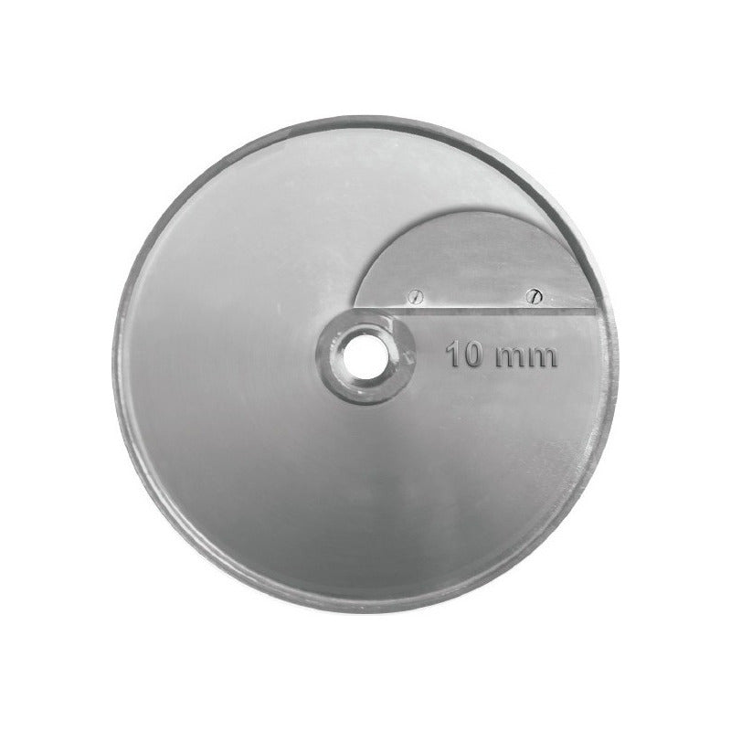 Disco De Rebanado 10mm Para Procesador Rhino Dipro-re-10 Color Plateado