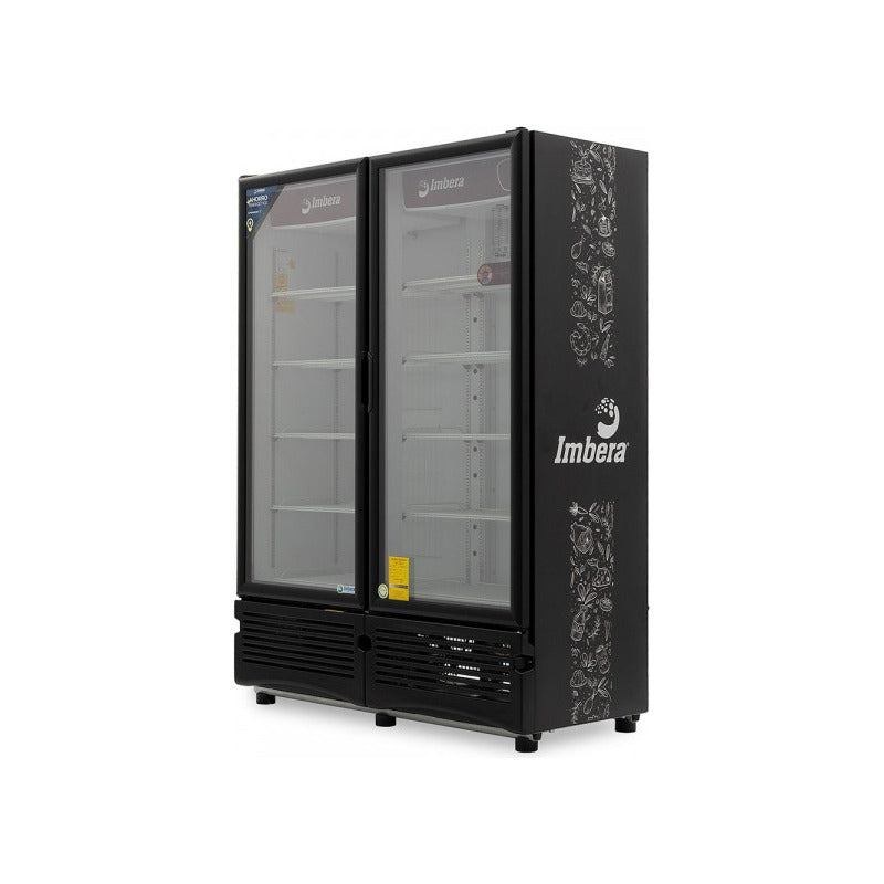 Refrigerador Vertical Cervecero Imbera Ccv900 719 L Negro 2 Puertas