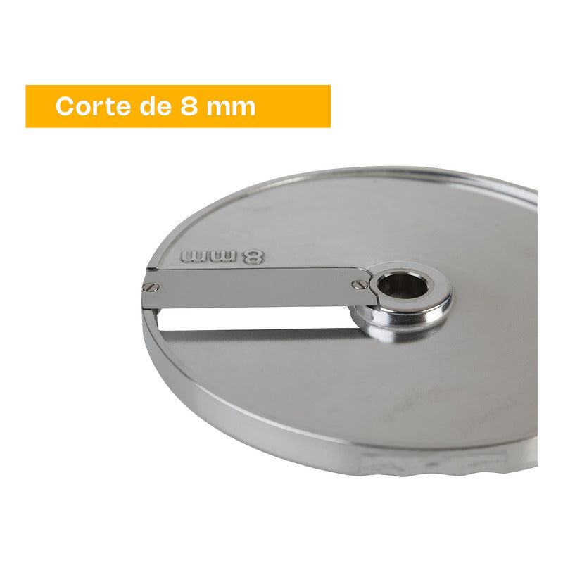Disco Procesador Rhino Para Proal-550 Rebana 8 Mm Dipro-co-8 Acero Inoxidable