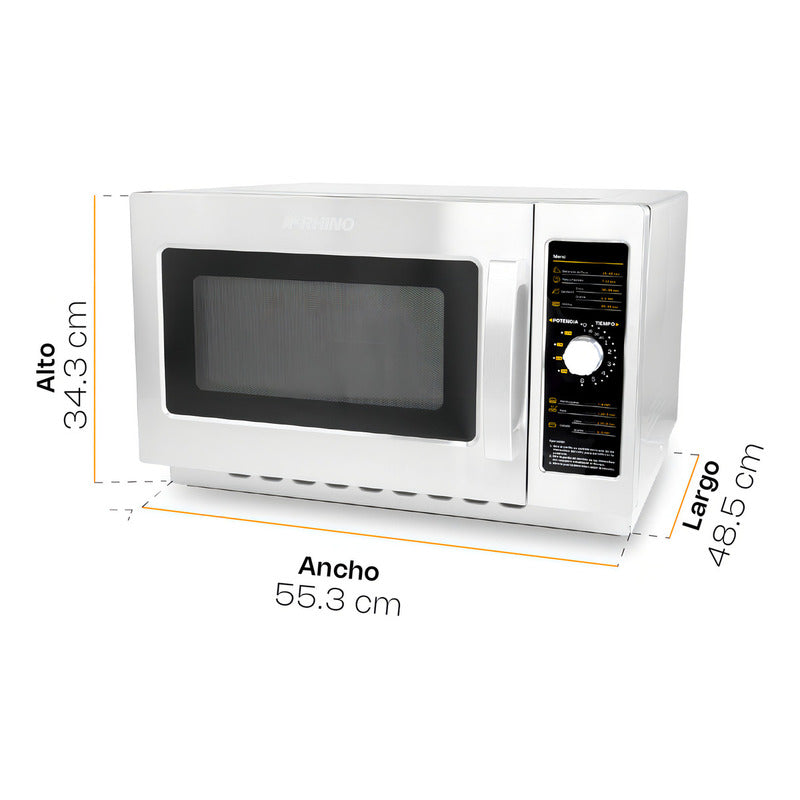 Microondas Industrial Comercial Rhino Homic-12a 1000w