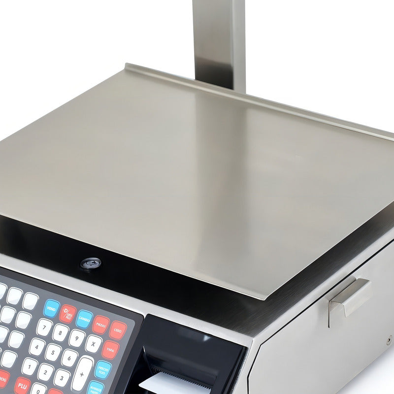 Báscula Comercial Digital Torrey W-label 20kg Con Mástil 38 Cm X 30 Cm