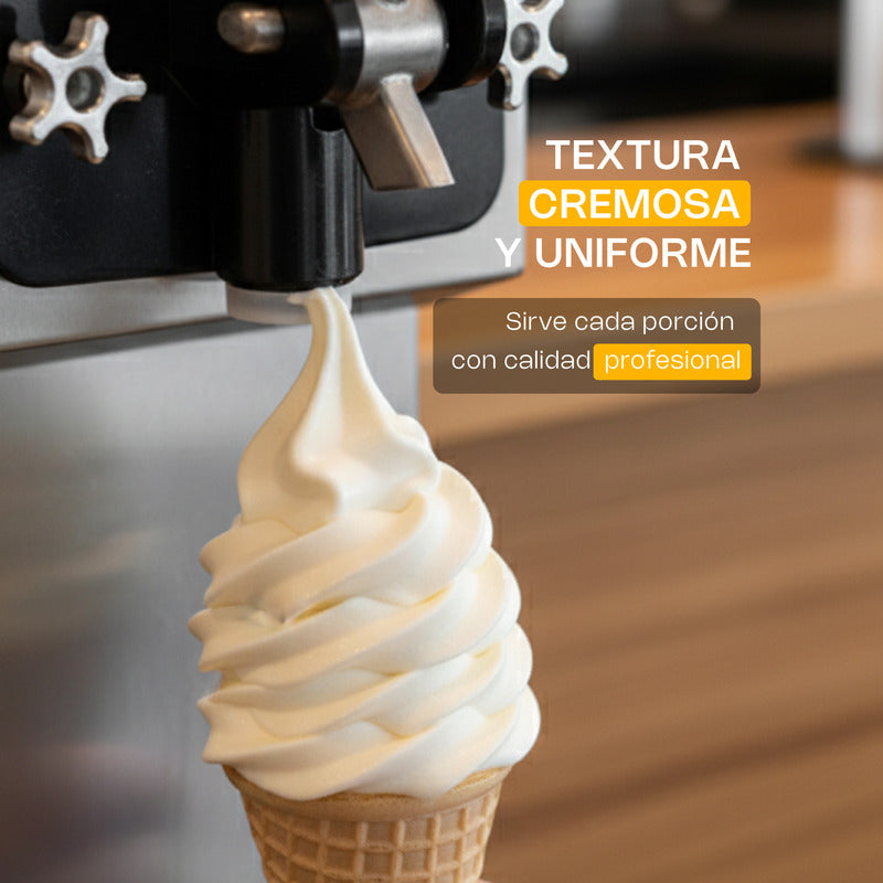 Máquina De Helados Suave De Mostrador Hela-10 Rhino
