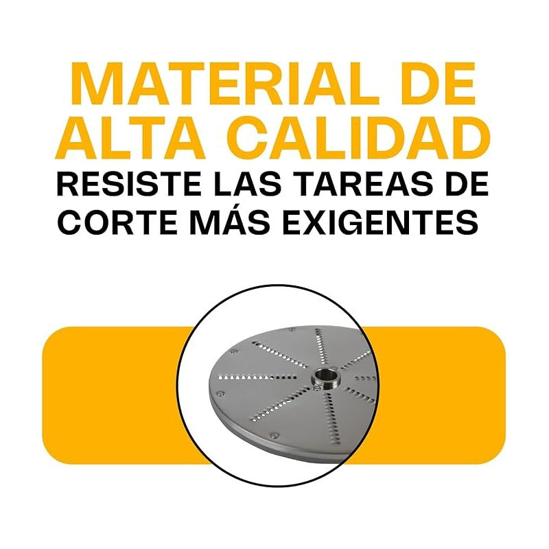 Disco Rayador Para Procesador De Alimentos  Dipro-ra-3 Mm Plateado